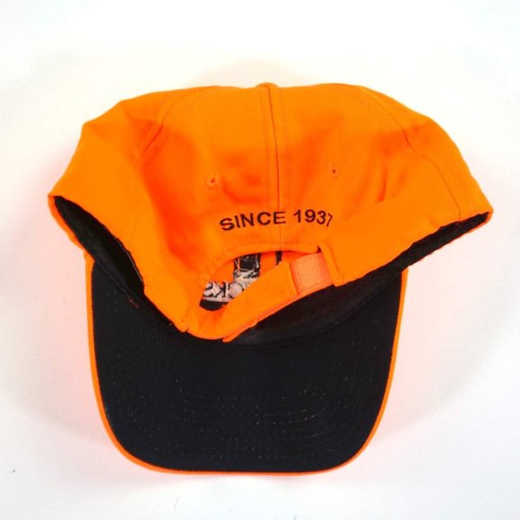 Ducks Unlimited Hat Cap Orange Strap Back Hunting Conservation Hunter - Picture 3 of 4